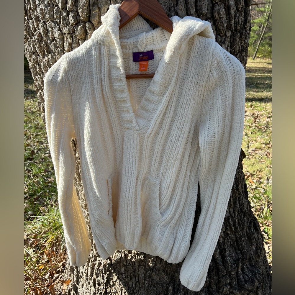 ⬇️Price Drop!⬇️ So Jenni Chenille Hoodie in size L